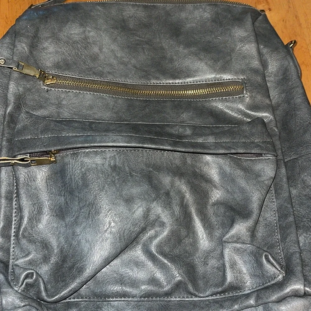 Stylish Gray Backpack
